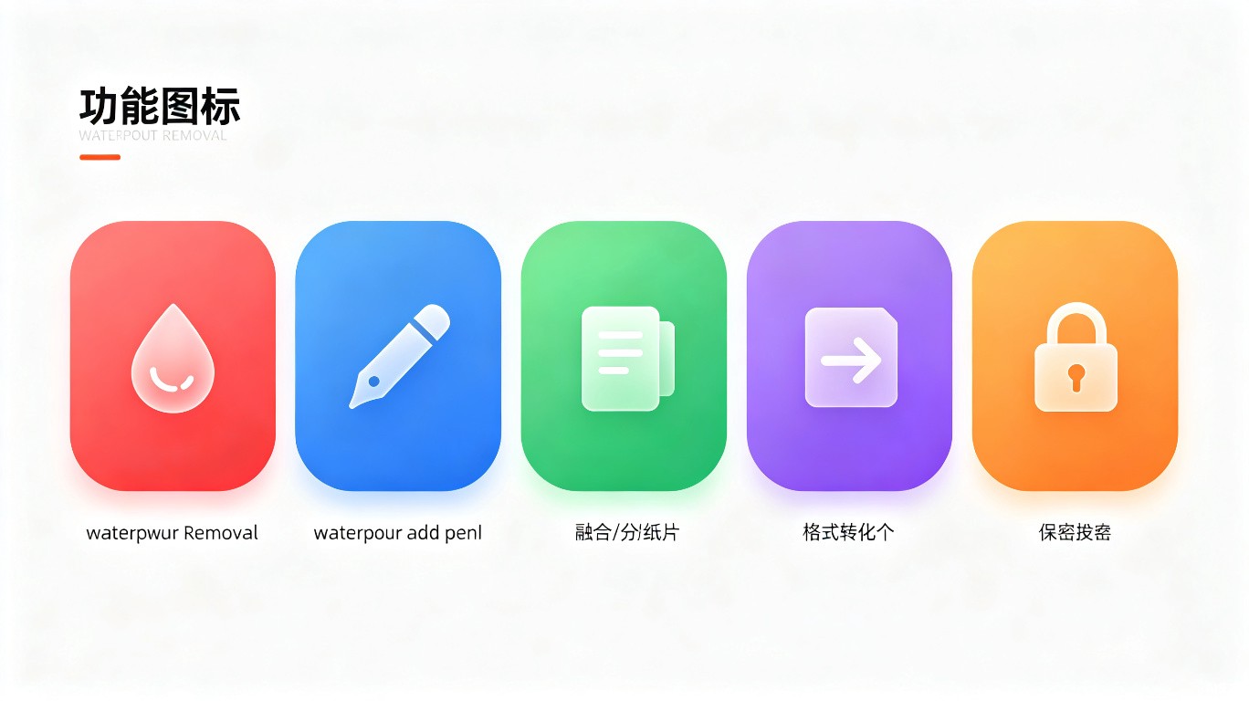 PDF工具套件五大核心功能